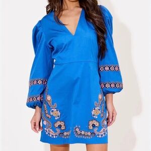 Alden Adair Brigitte Dress Denim L